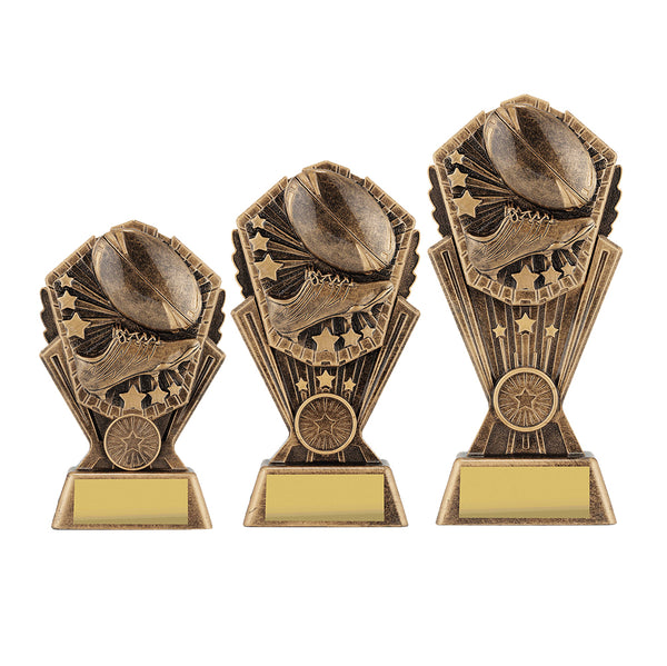 R223 COSMO RUGBY - FREE TITLE PLAQUE – 2BOTS Awards Signs Apparel